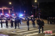 六爻图解约200名海军陆战队士兵进驻洛杉矶 开始执行警戒守卫任务